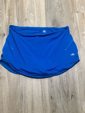 Alo Athletic Blue Workout skirt